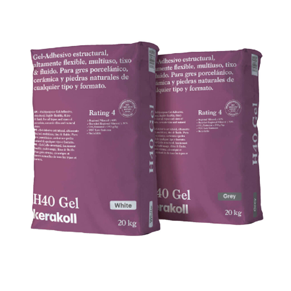 H40 GEL ADHESIVO ESTRUCTURAL FLEXIBLE COLOR BLANCO BLANCO 20 kg H40 Gel Adhesivo Estructural Flexible Color Blanco Blanco 20 Kg