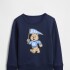 V-BF PRINT CREW TAPESTRY NAVY