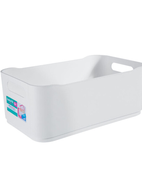 CESTO PLASTICO RECTANGULAR 30.5x18.5x12CM BLANCO COZA CESTO PLASTICO RECTANGULAR 30.5x18.5x12CM BLANCO COZA
