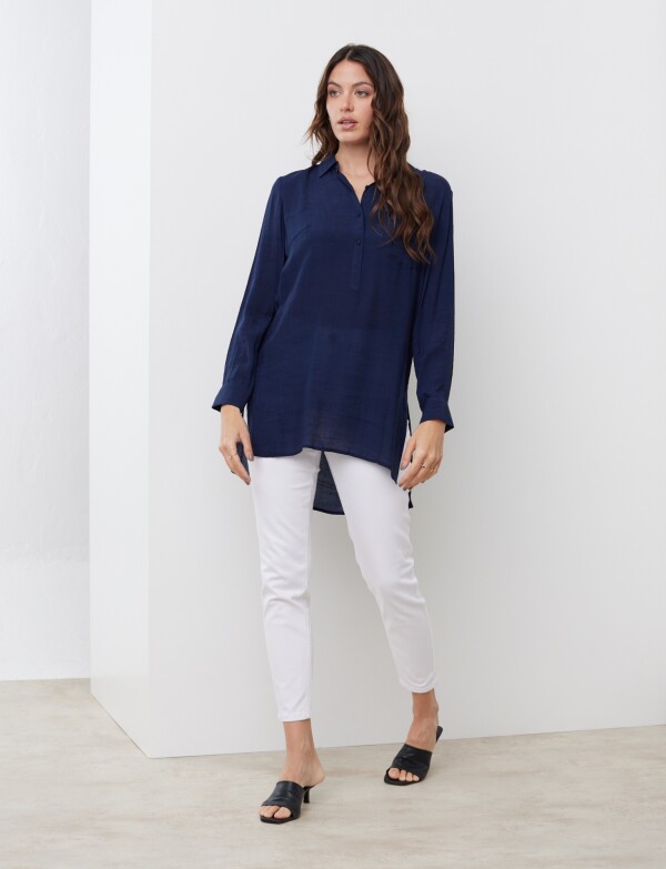 Blusa Oversized AZUL