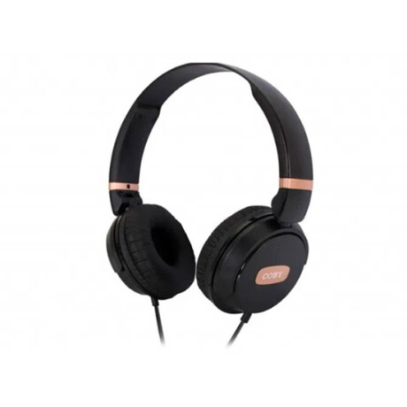 Auriculares Coby CHX2 Dj Style con Micrófono Cableado NEGRO