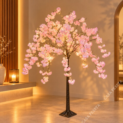 Árbol de Cerezo con Luz Árbol de Cerezo con Luz