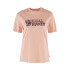 Polo Fjallraven Lush Logo T-shirt W Mujer Chalk Rose