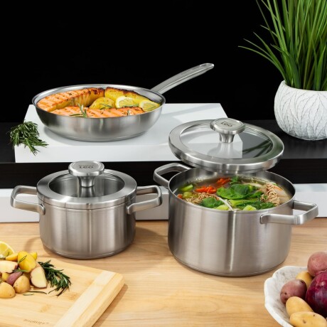 Cacerola con tapa 6 Litros Graphite BergHOFF Cacerola con tapa 6 Litros Graphite BergHOFF