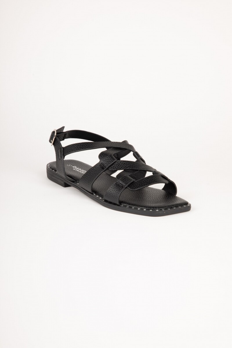 SANDALIA SILVERS Negro