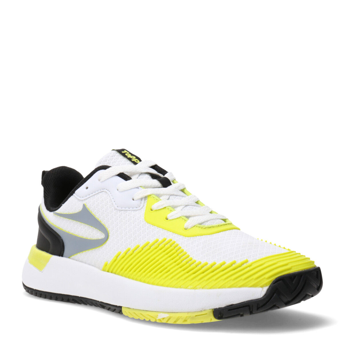 Championes de Hombre Topper Tenis Cover IV - Blanco - Amarillo - Negro 