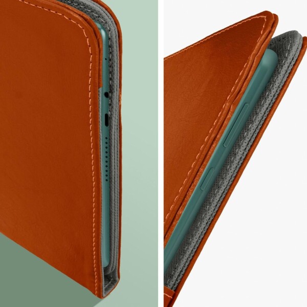 Estuche Funda Protector Soporte Tablet 10.1 10 9 Simil Cuer Color Variante MARRON