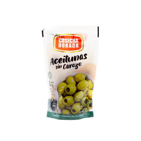 ACEITUNA COSECHA DORADA SIN CAROZO 200GR VERDES ACEITUNA COSECHA DORADA SIN CAROZO 200GR VERDES
