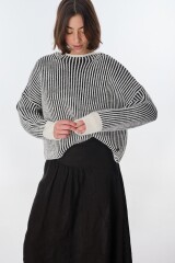 Sweater Astral Crudo/Negro
