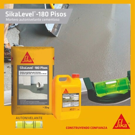 Autonivelante De Pisos Sikalevel-180-pisos Sika 25kg Autonivelante De Pisos Sikalevel-180-pisos Sika 25kg