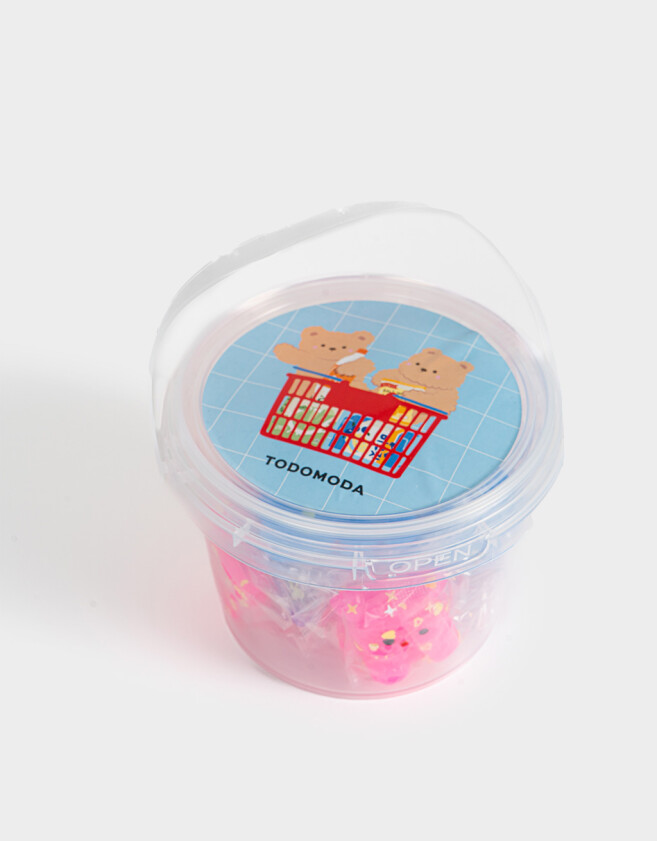 Lúdico Juguetes Balde De Mini Squishys - Combinacion Multicolor