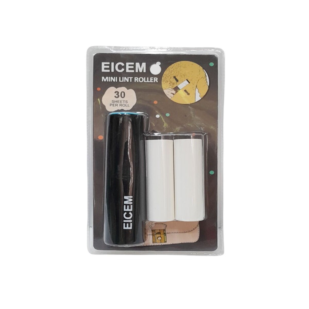 Rodillo sacapelusas con repuestos 30 hojas por rollo - Rodillo Sacapelusas Con Repuestos 30 Hojas Por Rollo 