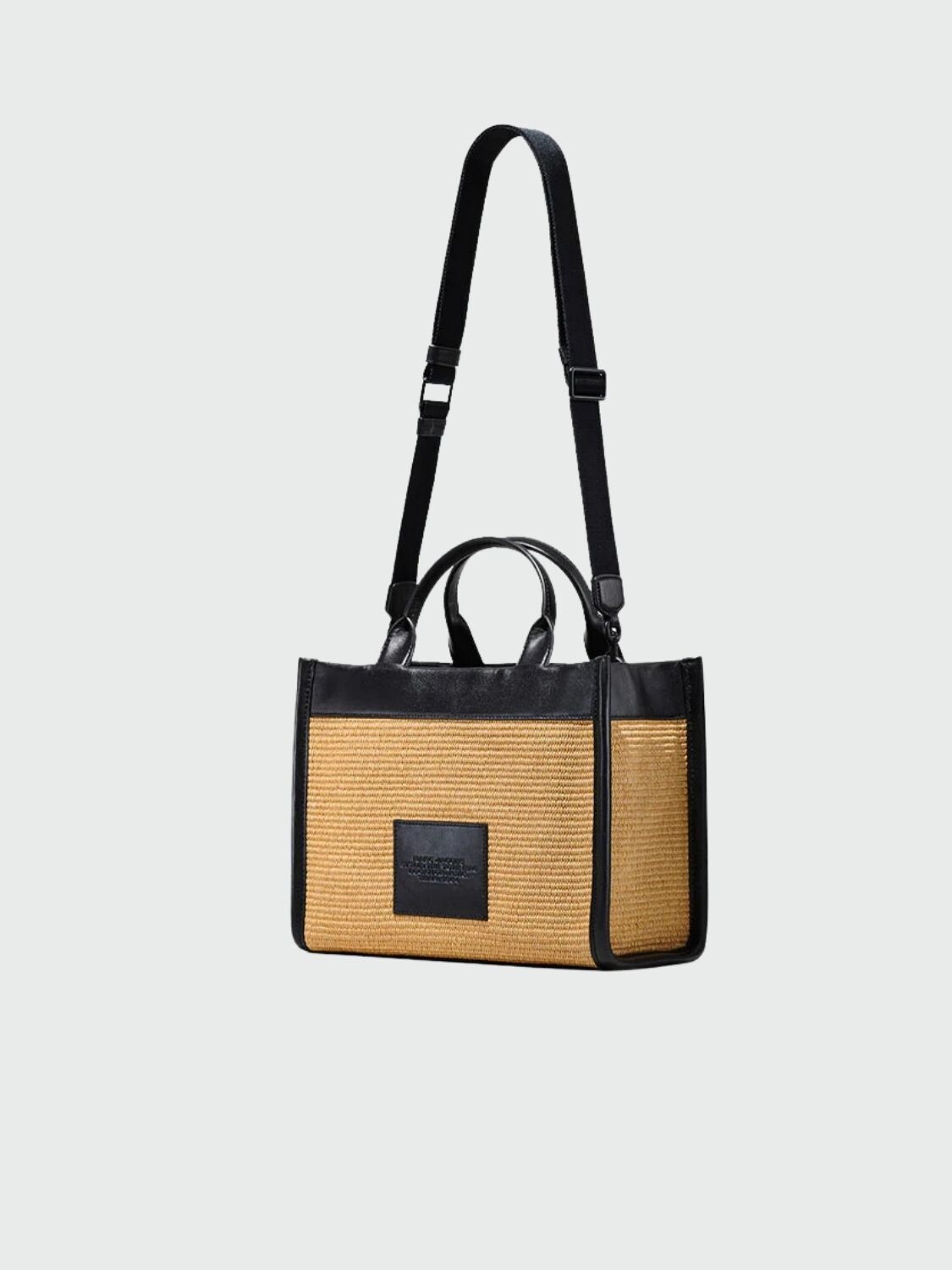 Marc Jacobs - The Tote Bag mediano de rafia tejida Beige