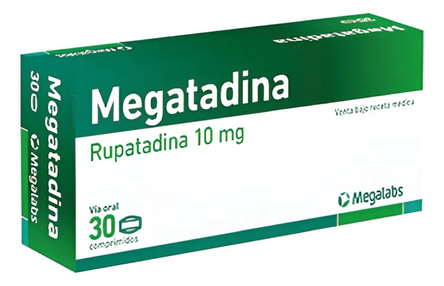 Megatadina 10 mg 30 Unidades 