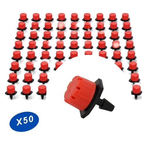 Gotero regulable de 0 a 70 lts/h PACK X50 Gotero regulable de 0 a 70 lts/h PACK X50