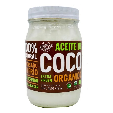 Aceite de Coco Orgánico Terra Verde Extra Virgen 475ML 001