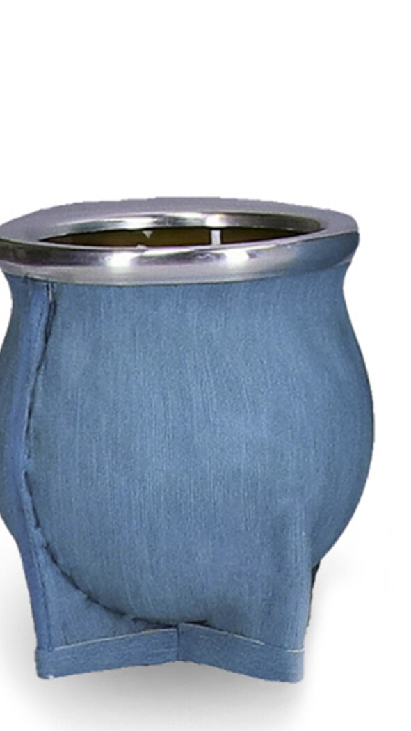 MATE DE CERÁMICA CHICO DELTA ALUCEMA TEXTURADO