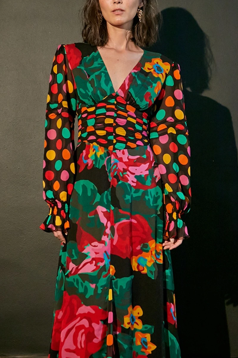 VESTIDO Multicolor