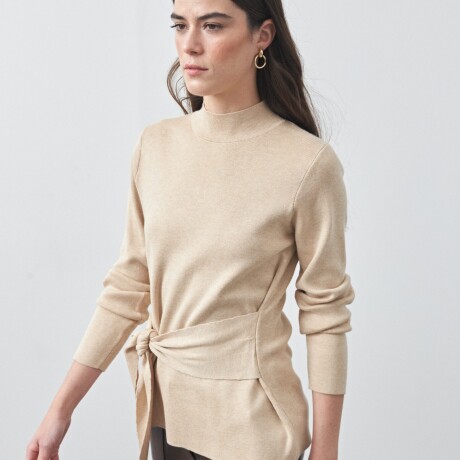 POLERA CORNELIA Beige Melange
