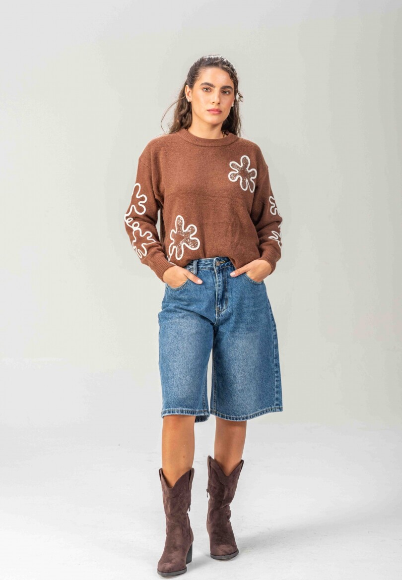 Sweater Calma Chocolate