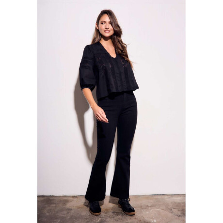 Jean Flare Negro