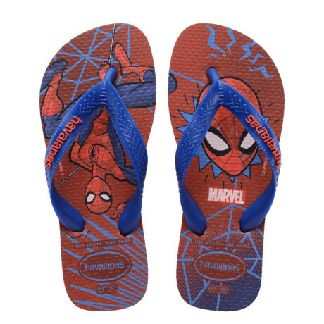 Sandalias Infantiles Havaianas Top Marvel II Rojo Rubi