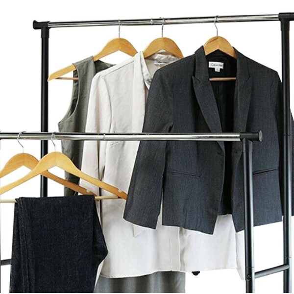 Perchero Doble Extensible Con Ruedas Recibidor Super Oferta Perchero Doble Extensible Con Ruedas Recibidor Super Oferta