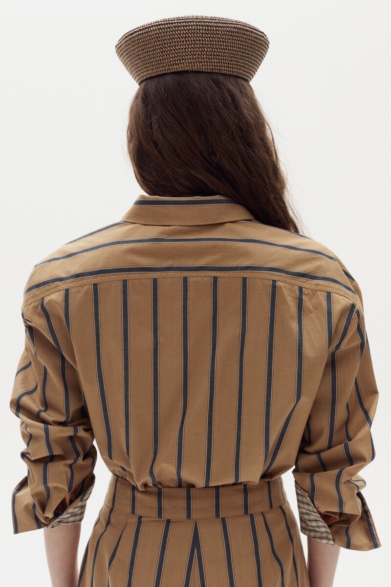 Camisa James en Algodón Legacy Stripes