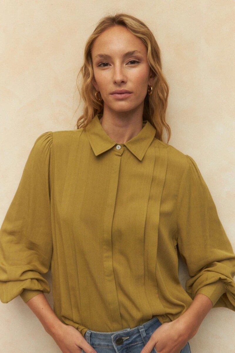 CAMISA ALLIE CHERRY - VERDE 