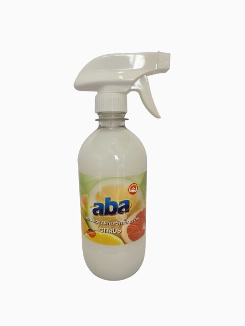 Limpiador multiuso Aba 99,9% Citrus 500ml con Gatillo Limpiador multiuso Aba 99,9% Citrus 500ml con Gatillo