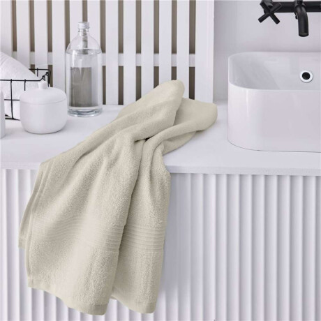 Toalla De Baño 70X140Cm Algodón Crema