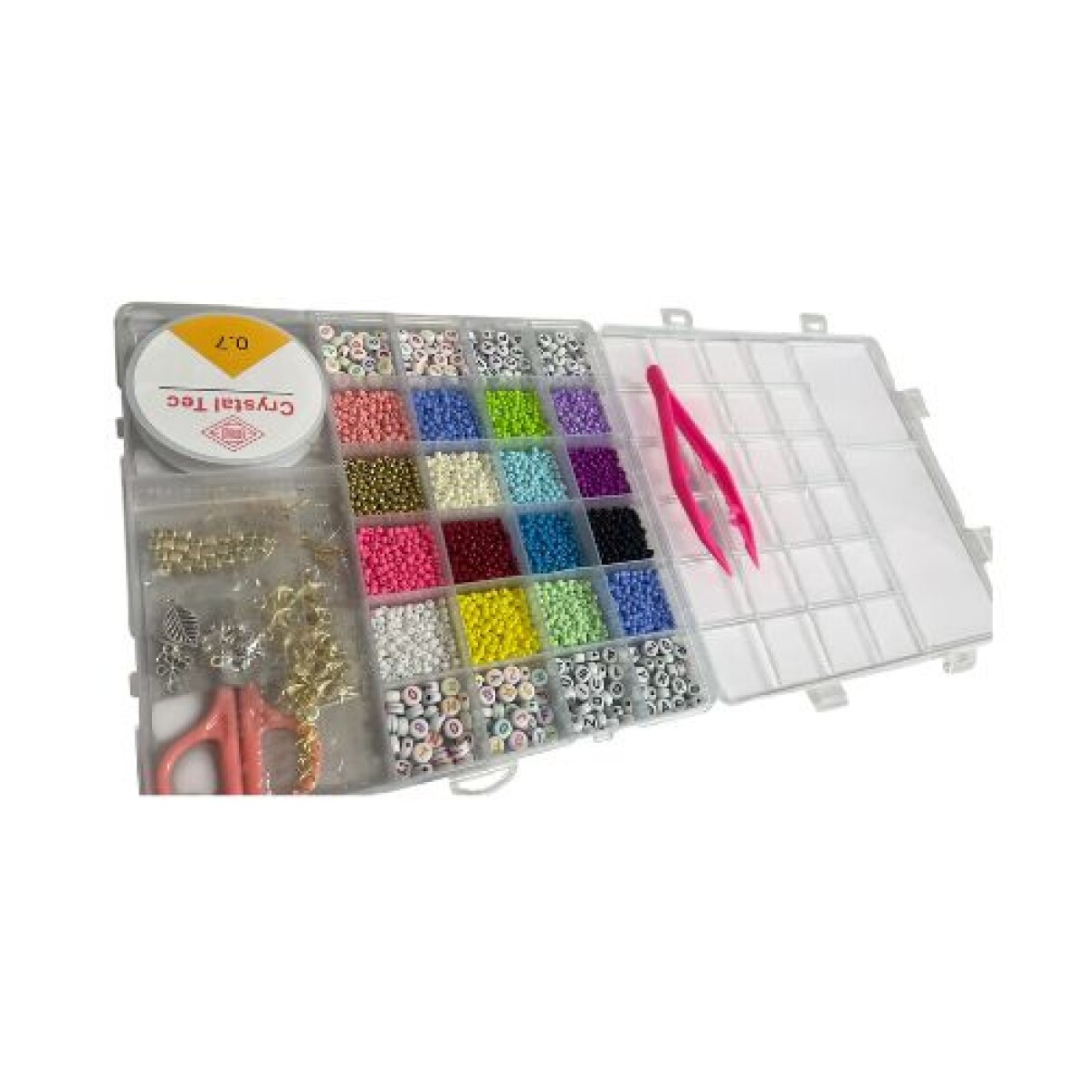 Kit de 3600 Mostacillas Para Pulseras Completo - Kit De 3600 Mostacillas Para Pulseras Completo 