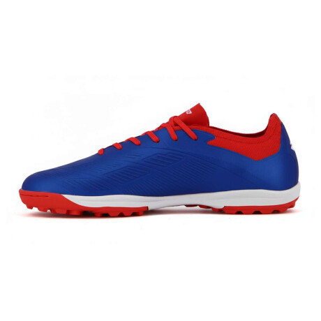 Lotto Salerno Futbol 5 Tf Hombre Azul-Rojo