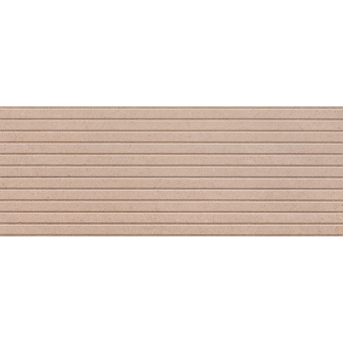 Ceramica Greige Mate Decorado Ripado 45X120Cm Pared 