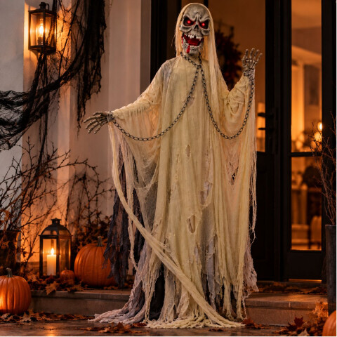 Fantasma Halloween con Luz y Sonido Fantasma Halloween con Luz y Sonido