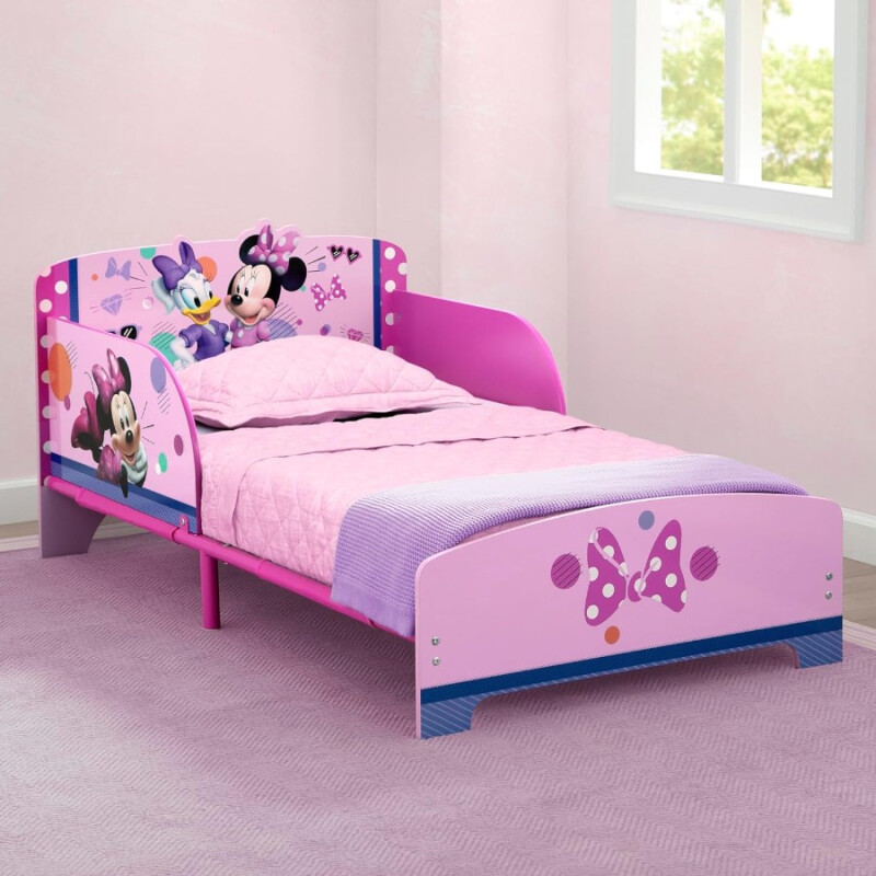 Cama infantil Minnie Mouse Disney rosa Cama infantil Minnie Mouse Disney rosa
