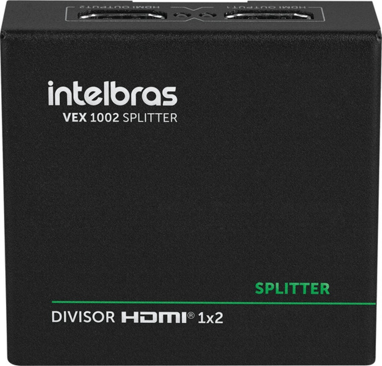 Splitter HDMI 2 Puertos 4K / VEX 1002 - INTELBRAS - Splitter Hdmi 2 Puertos 4k / Vex 1002 - Intelbras 