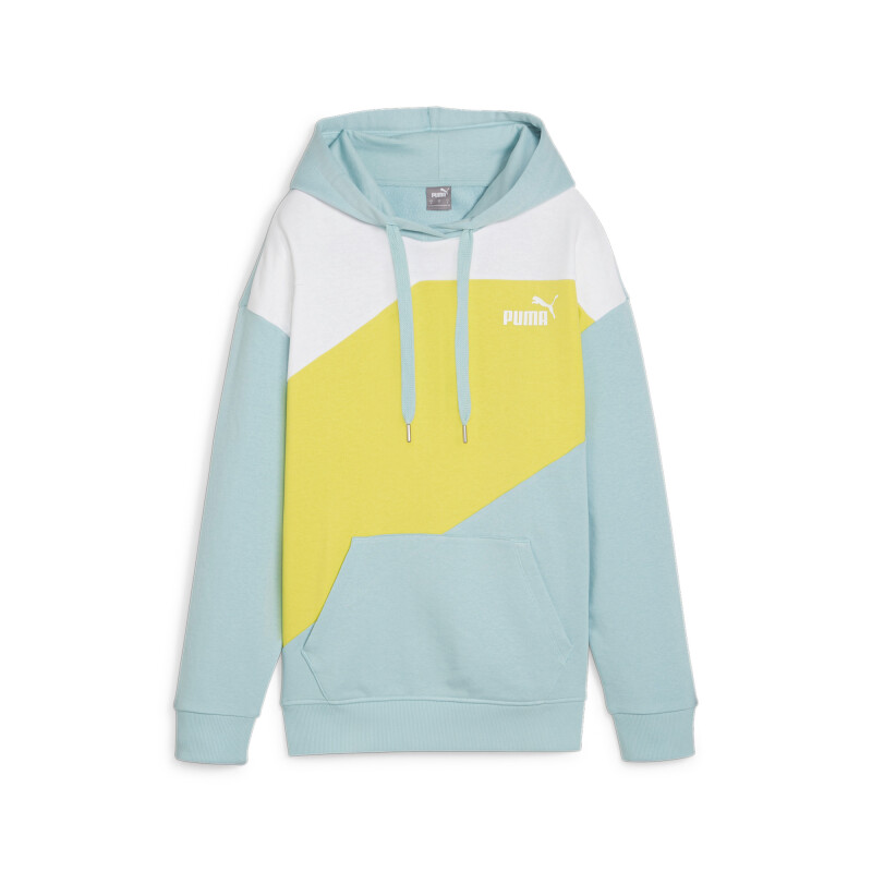 W PUMA POWER HOODIE TR Azul