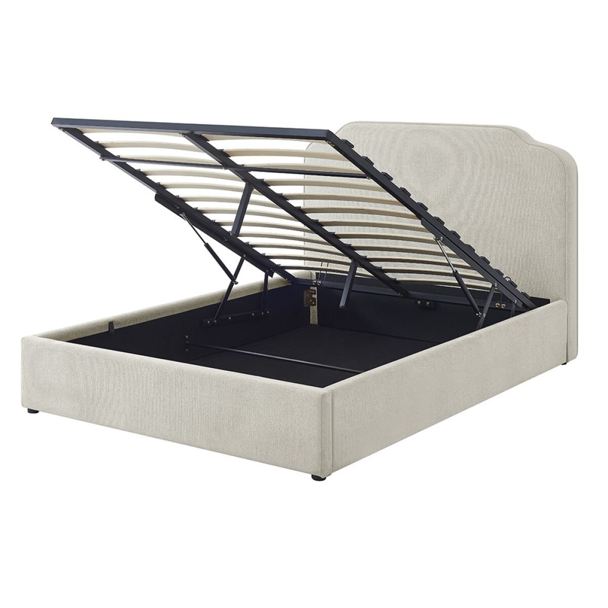 Cama baúl con respaldo - queen size 