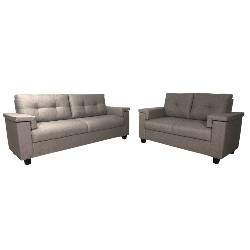 Juego de Living Eleganze 3 + 2 Beige Juego de Living Eleganze 3 + 2 Beige