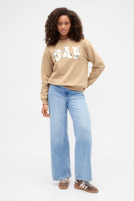 Buzo Deportivo Logo Gap Mujer Mojave