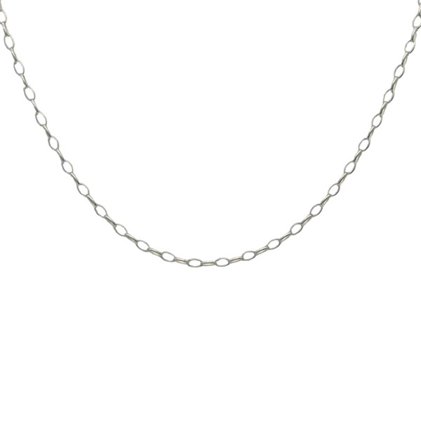 Cadena Rolo Oval-Plata 925-Sin Piedra-CD3078 sinpiedra