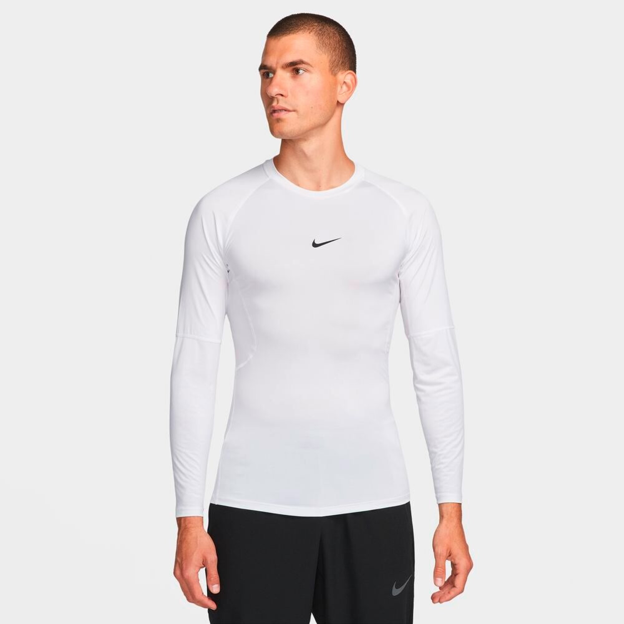 Camiseta Nike Pro Dri Fit Tight Top de Hombre Blanco La Cancha
