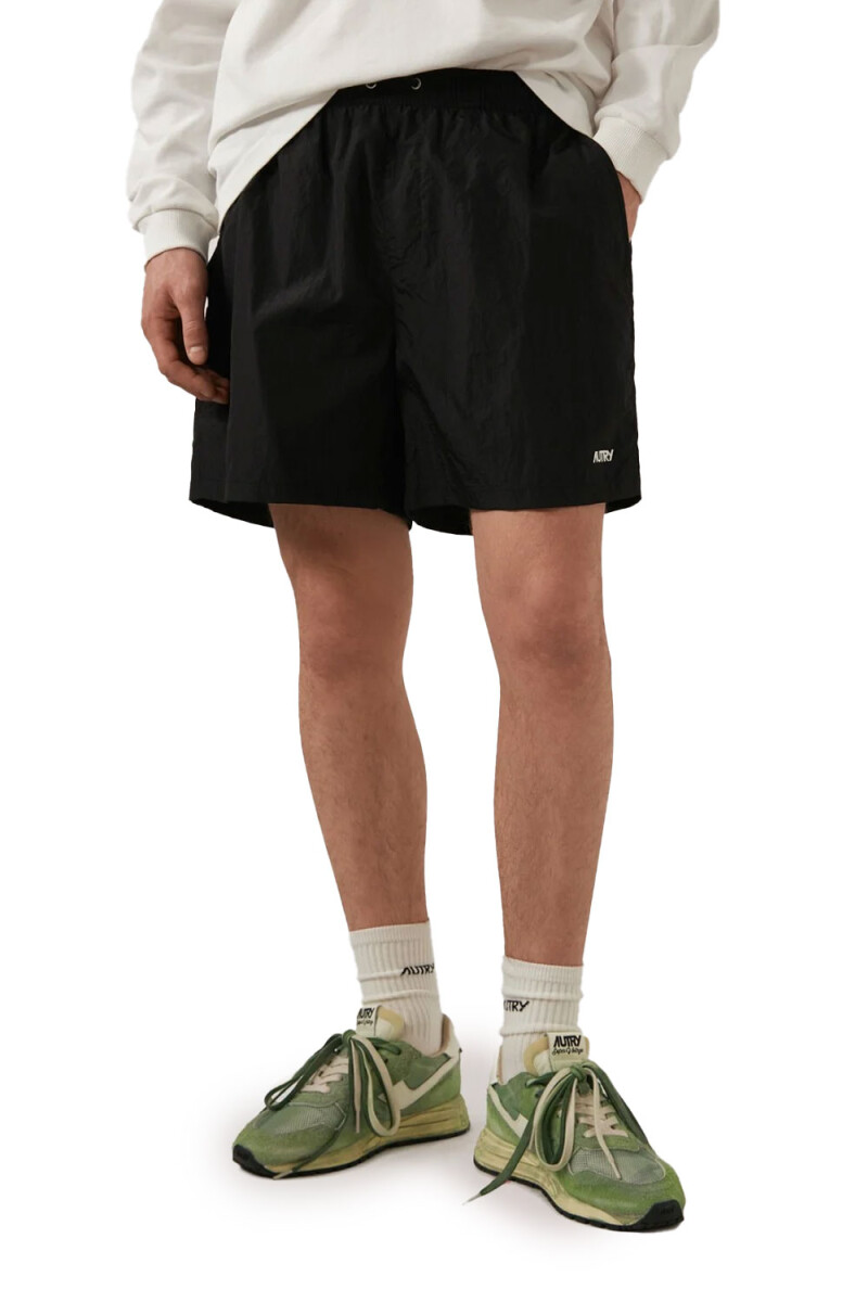 SHORTS MAIN MAN NYLON BLACK Negro