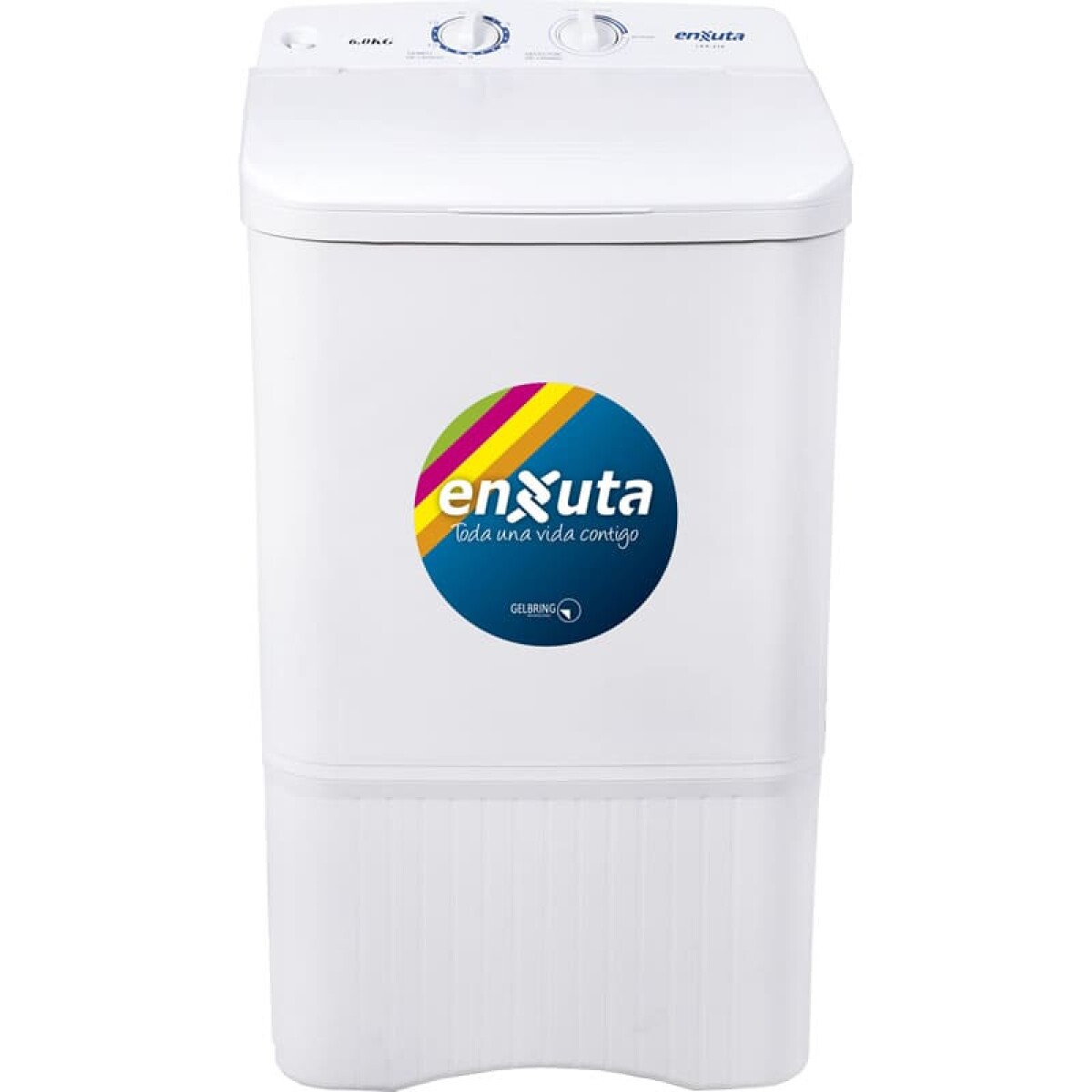 Lavarropa Semi-Automático Carga Superior 6 kg - China – Enxuta – LEX218 