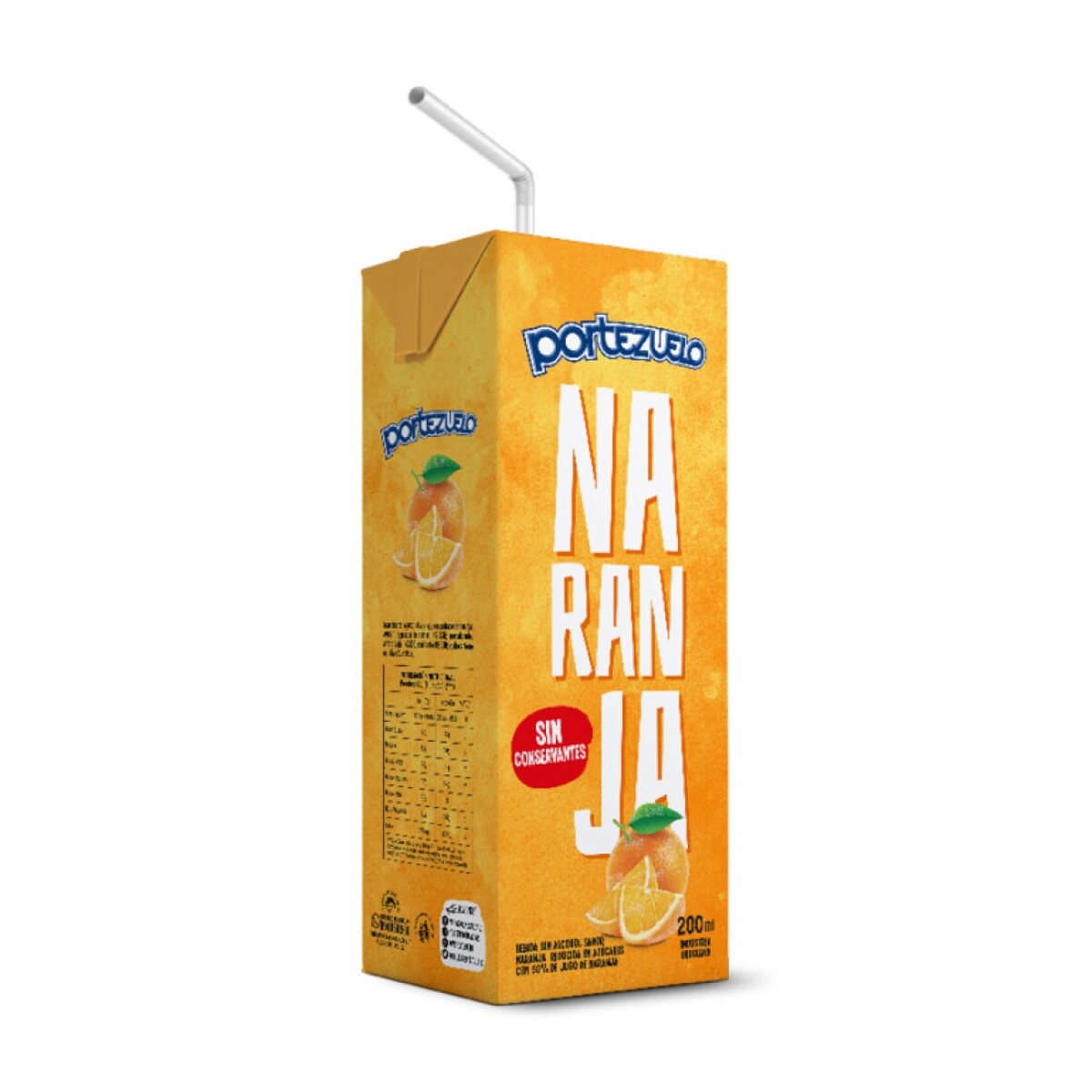 JUGO DE NARANJA PORTEZUELO 200ML 