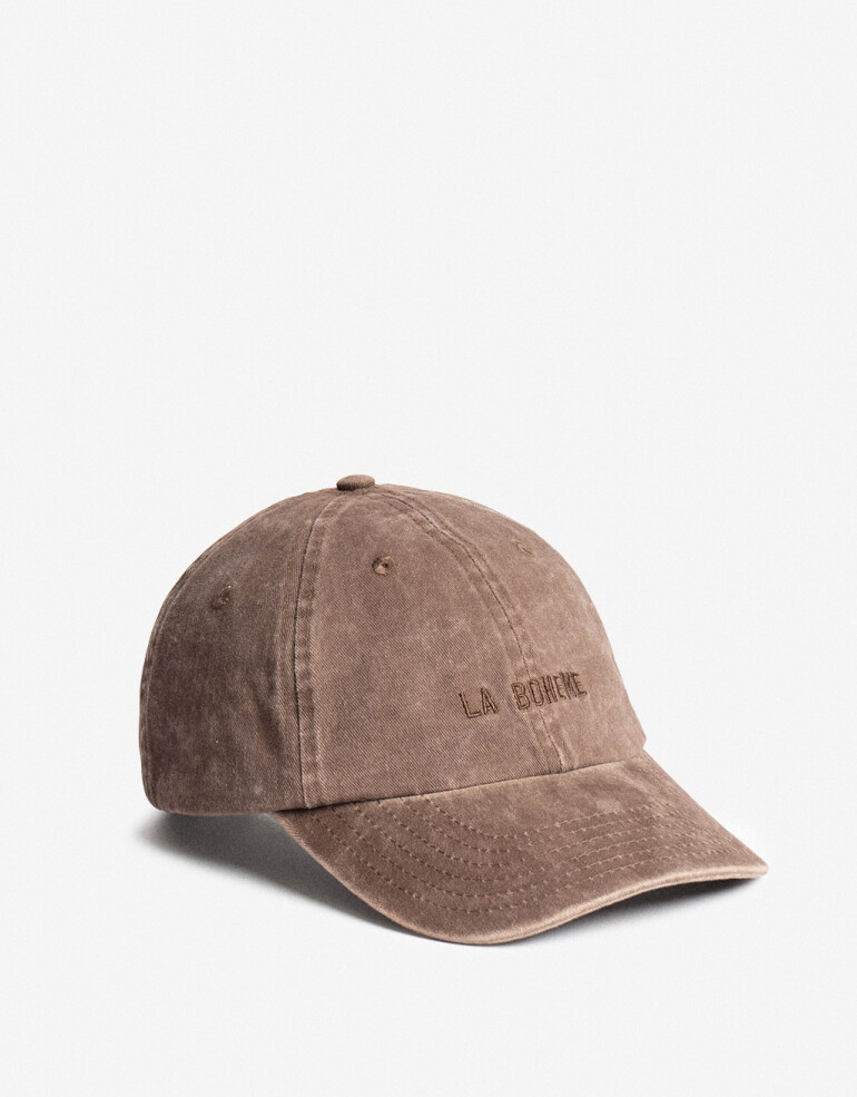 Caps Gorra Canvas La Boheme - Marron Chocolate