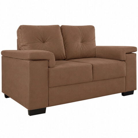SOFA 2 CUERPOS LUARES CHOCOLATE SOFA 2 CUERPOS LUARES CHOCOLATE
