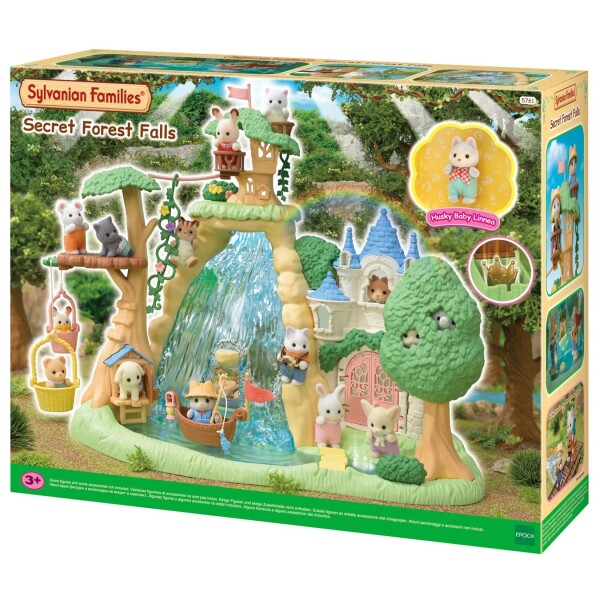 Sylvanian Families Set Cascada Bosque Secreto Ternurines Variante Modelo Bosque