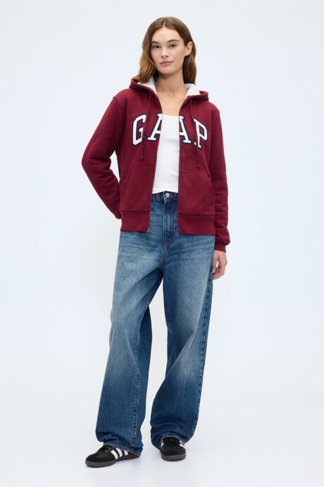 Canguro Con Corderito Logo Gap Mujer Red Delicious